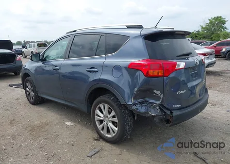 2013 Toyota Rav4 Limited from USA, damaged, VIN 2T3DFREV3DW123463